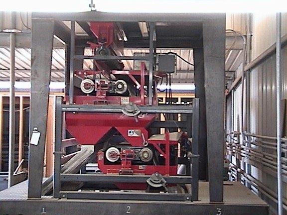 2 Units - Eriez Rare Earth Roll Magnetic Separators, Model Re-60-2, Double Roll With Mobile Operating Stand)